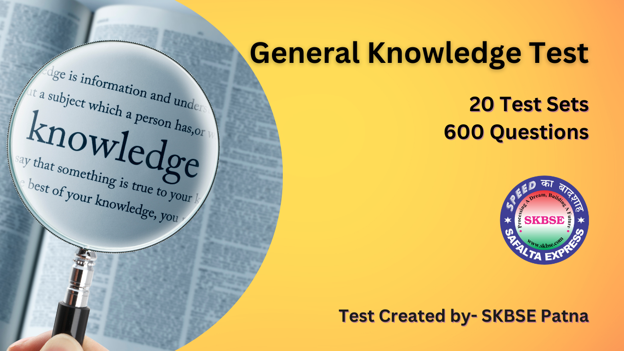 General Knowledge Questions Online Test