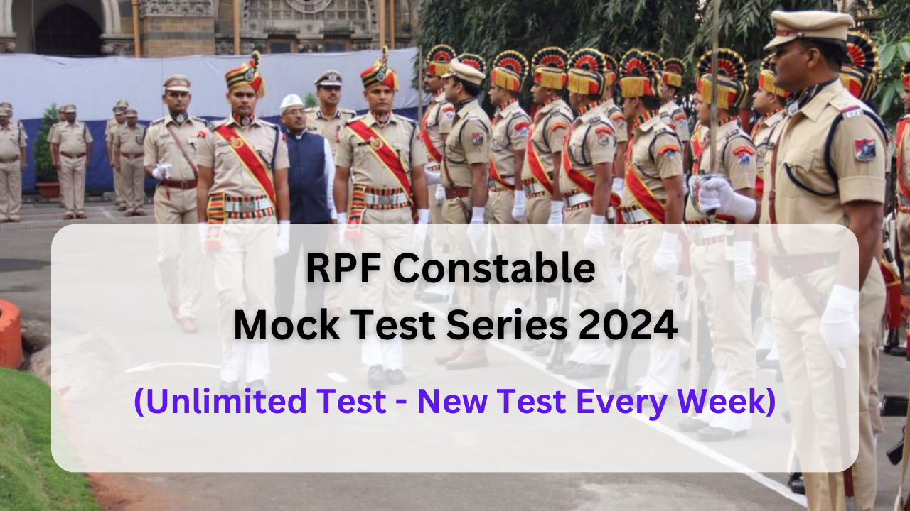 RPF CONSTABLE 2024 Test Series by Safalta Express